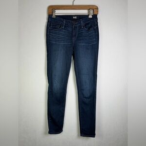PAIGE Women Verdugo Ankle Skinny Jeans Dark Wash Stretch Denim Sz 26 USA